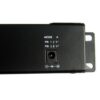 POE Gigabitový Patch panel Cat5 19" 12port 1U