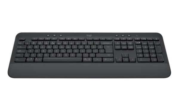 Logitech K650/Bezdrátová USB + Bluetooth/CZ-SK layout/Černá