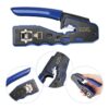 kWSez670_s W-Star Krimpovací kleště RJ45 WSEZ670 profesionální kleště EZ Cat6, Cat5, RJ45EZ, STP