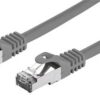 Kabel C-TECH patchcord Cat7, S/FTP, šedý, 10m