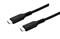 Kabel C-TECH USB 4.0, Type-C (CM/CM), PD 100W, 40Gbps, 1m, černý