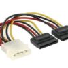 PremiumCord Napájecí kabel k HDD 5,25 Molex-2xSeri