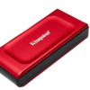 Kingston XS1000/2TB/SSD/Externí/Červená/5R