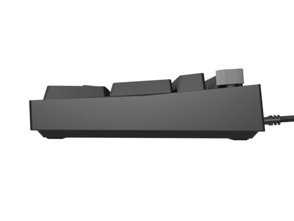 Herní mechanická klávesnice Genesis THOR 404/RGB/Gateron Yellow Pro/Drátové USB-A/US layout/Černá