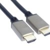 PremiumCord Ultra High Speed HDMI 2.1 kabel 8K@60Hz, 4K@120Hz délka 5m kovové pozlacené konektory