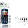 EVOLVEO EasyPhone XS, mobilní telefon pro seniory, modrý