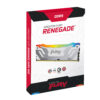 Kingston FURY Renegade/CUDIMM DDR5/24GB/8400MHz/CL40/1x24GB/RGB/White