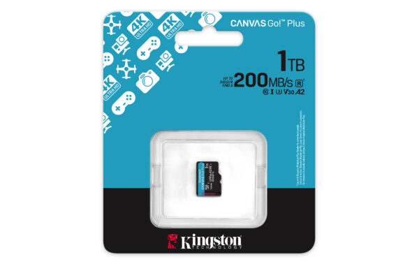 Kingston Canvas Go Plus A2/Micro SDXC/1TB/UHS-I U3 / Class 10