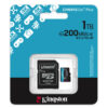 ktc-sdcg4-1000gb-pc-hr Kingston Canvas Go Plus A2/Micro SDXC/1TB/UHS-I U3 / Class 10/+ Adaptér