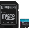 ktc-sdcg4-1000gb-s-hr Kingston Canvas Go Plus A2/Micro SDXC/1TB/UHS-I U3 / Class 10/+ Adaptér