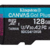 Kingston Canvas Go Plus A2/Micro SDXC/128GB/UHS-I U3 / Class 10
