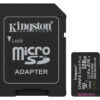 ktc-sdcs3-128gb-s-hr Kingston Canvas Select Plus/Micro SDXC/128GB/UHS-I U1 / Class 10/+ Adaptér
