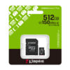 Kingston Canvas Select Plus/Micro SDXC/512GB/UHS-I U3 / Class 10/+ Adaptér