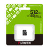 ktc-sdcs3-512gbsp-pc Kingston Canvas Select Plus/Micro SDXC/512GB/UHS-I U3 / Class 10