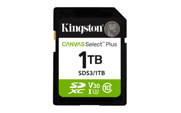Kingston Canvas Select Plus/SDXC/1TB/UHS-I U3 / Class 10