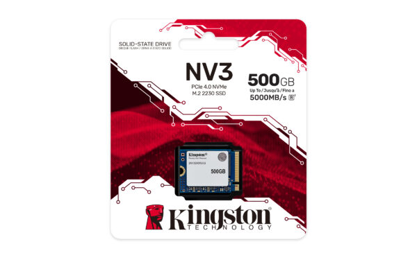 Kingston NV3 2230/500GB/SSD/M.2 NVMe/5R