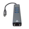 ku31ether04_2 PremiumCord Adapter USB-C na Gigabit + 3x USB 3.0