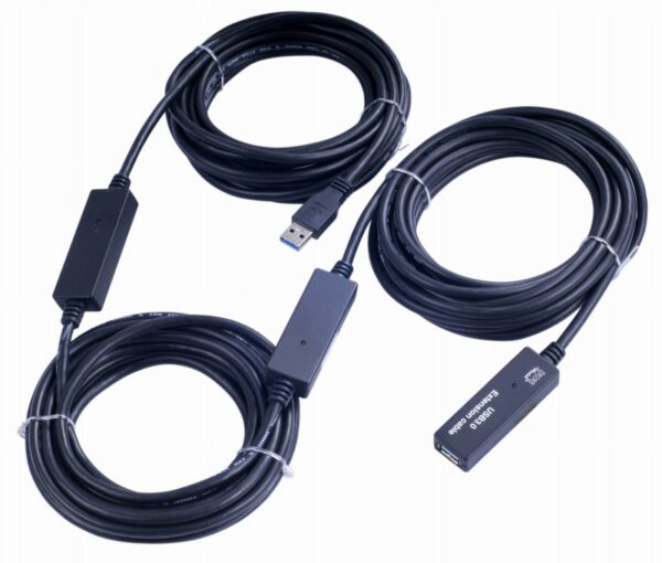 ku3_s PremiumCord USB 3.0 repeater a prodluž. kabel 20m