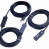 PremiumCord USB 3.0 repeater a prodluž. kabel 15m