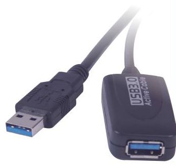 ku3rep_s PremiumCord USB 3.0 repeater a prodluž. kabel 5m