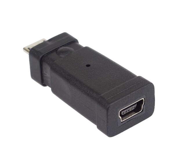 PremiumCord USB redukce Mini 5 PIN/female - Micro USB/male