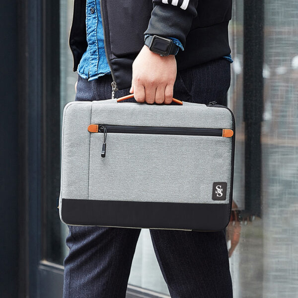 light-grey-08-1 Seine Scene Taška na notebook Seine Scene Dijon sleeve 16" - šedá