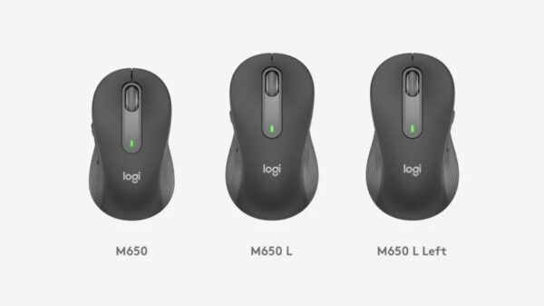 logi-m650- Logitech M650L/Kancelářská/Laserová/Bezdrátová USB + Bluetooth/Šedá