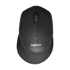Logitech M330/Kancelářská/Optická/Pro praváky/1 000 DPI/Bezdrátová USB/Černá