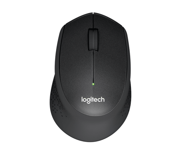 Logitech M330/Kancelářská/Optická/Pro praváky/1 000 DPI/Bezdrátová USB/Černá