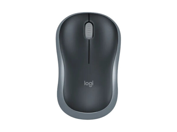 Logitech M185/Kancelářská/Optická/1 000 DPI/Bezdrátová USB/Šedá