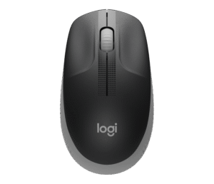 Logitech M190/Kancelářská/Optická/1 000 DPI/Bezdrátová USB/Šedá