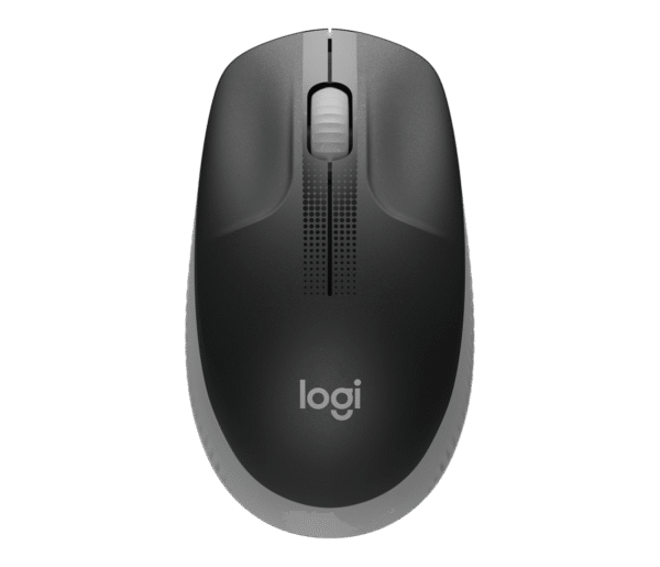 Logitech M190/Kancelářská/Optická/1 000 DPI/Bezdrátová USB/Šedá