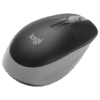 Logitech M190/Kancelářská/Optická/1 000 DPI/Bezdrátová USB/Šedá