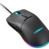 Lenovo M210/Herní/Optická/Pro praváky/8 000 DPI/Drátová USB/Černá