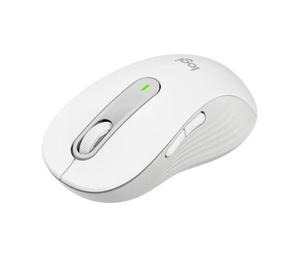 Logitech M650M/Kancelářská/Laserová/Bezdrátová USB + Bluetooth/Bílá