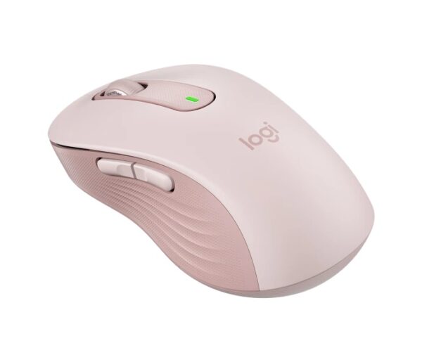 Logitech Signature M650 L/Kancelářská/Optická/Pro praváky/4 000 DPI/USB+BT/Růžová