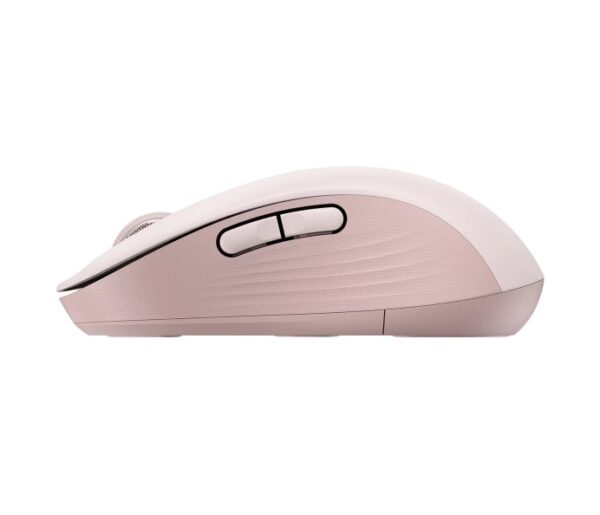 Logitech Signature M650 L/Kancelářská/Optická/Pro praváky/4 000 DPI/USB+BT/Růžová