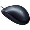 Logitech M90/Kancelářská/Optická/1 000 DPI/Drátová USB/Černá