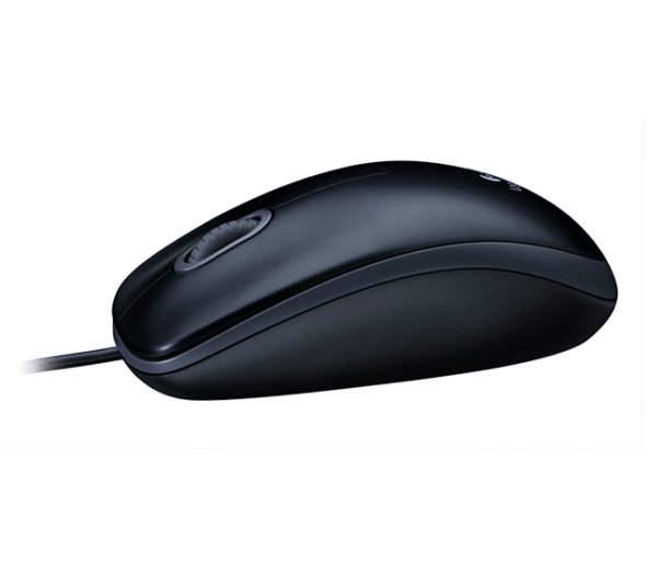 Logitech M90/Kancelářská/Optická/1 000 DPI/Drátová USB/Černá