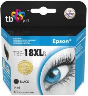 mTBE-18XLB_b_s Ink. kazeta TB kompat. s Epson T1811 Bk 100% New