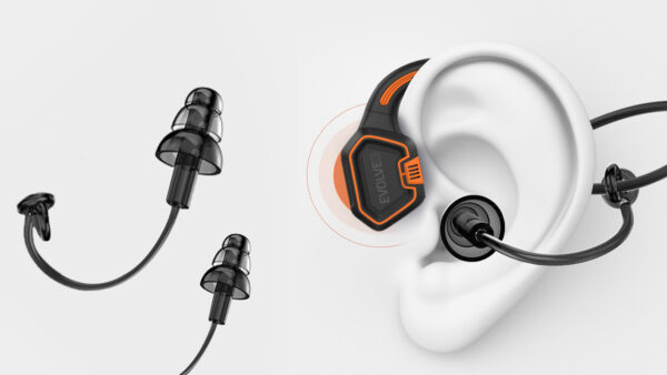 EVOLVEO BoneSwim MP3 16GB, bezdrátová sluchátka