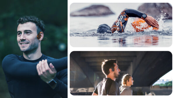 EVOLVEO BoneSwim MP3 16GB, bezdrátová sluchátka