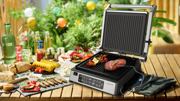 Salente FlamePro kontaktní gril s externí teplotní sondou