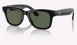 meta-ray-ban-wayfarer-ai-bryle-shiny-black-g15-gre_s-1 Meta Ray-Ban Wayfarer, AI brýle, Shiny Black, G15 Green