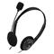 mhs-03e_n Sluchátka k PC C-TECH MHS-03E, černá