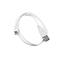 Kabel C-TECH USB 2.0 AM/Micro, 1m, bílý
