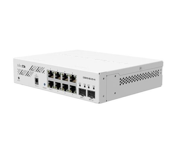 MikroTik CSS610-8G-2S+IN, 8port cloud switch