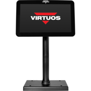 10,1" LCD barevný zákaznický monitor Virtuos SD1010R, USB, černý