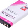 Baterie T6 power Nokia 6300, 6600, 5100, 1100, 3650, 6230, C1-01, C2-01, 1100mAh, 4,1Wh, Li-ion