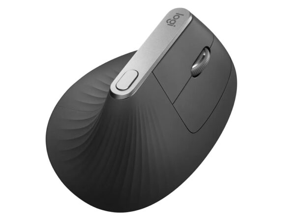 Logitech MX Vertical/Vertikální/Optická/Pro praváky/4 000 DPI/USB+BT/Grafitová